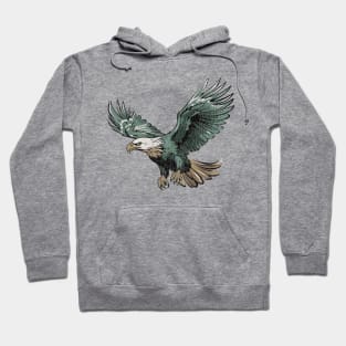 Vintage Eagles Fighter Hoodie